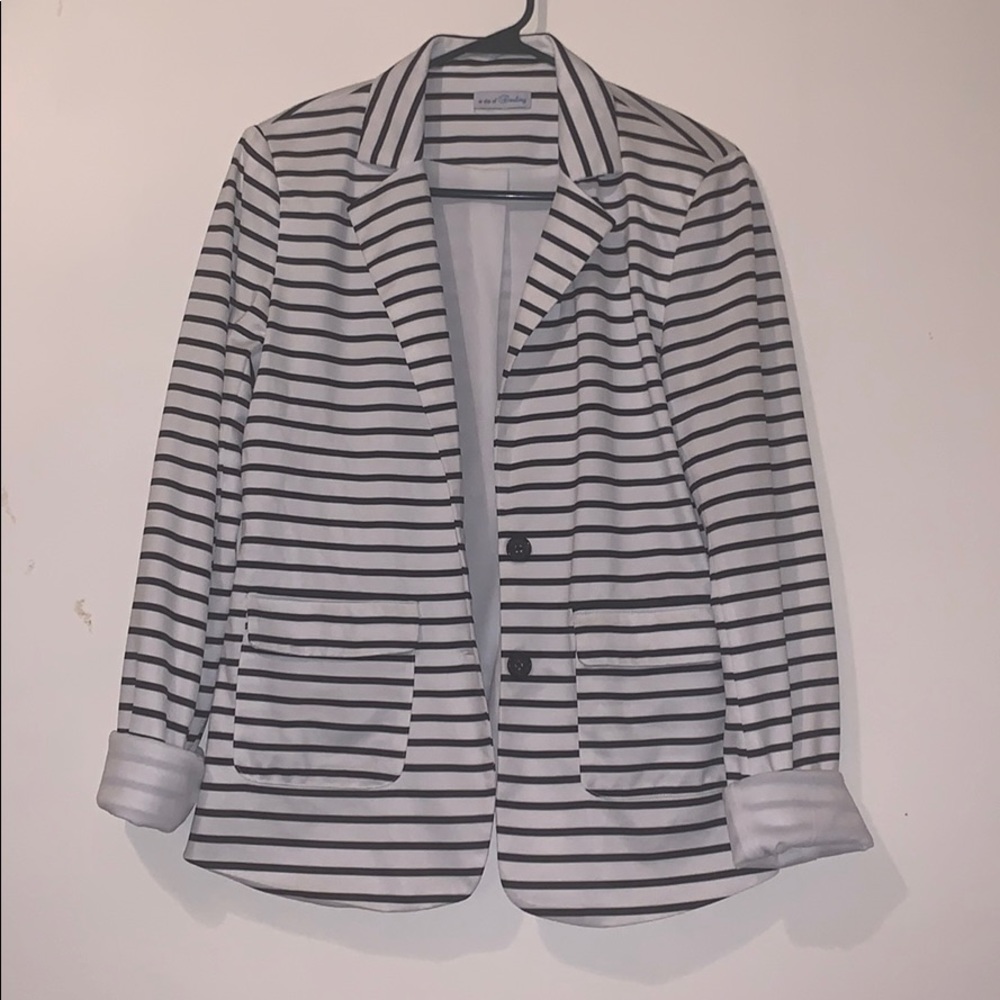 Striped H&M Blazer